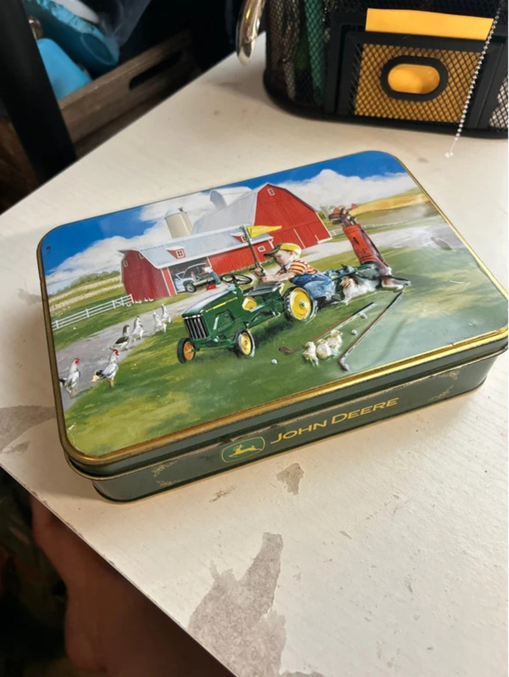John Deere collectors tin